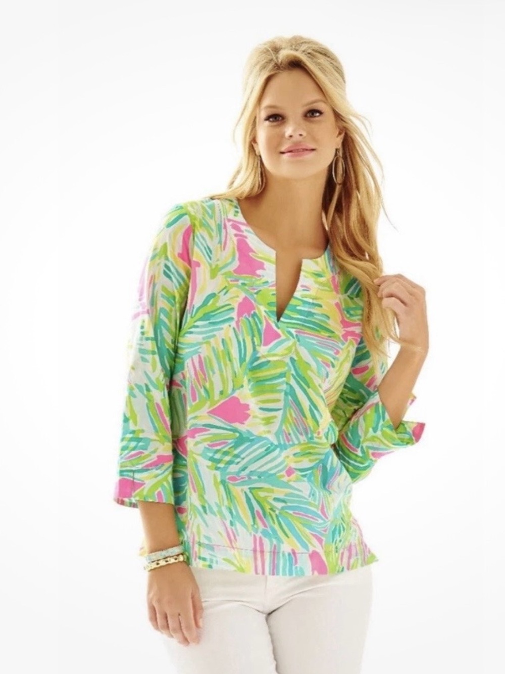 Lilly Pulitzer island tunic Kayleigh v-neck size XS